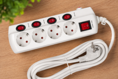 Praktikus áramelosztás, nagyobb biztonság – túlfeszültségvédős elosztó