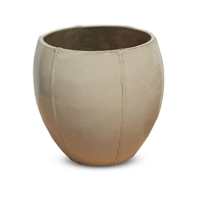  Kültéri kerámia virágkaspó DRACENA/CREAM 55*55 CM