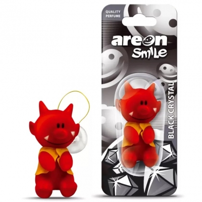 AREON Smile Toy illatosító Black Crystal  - ördög