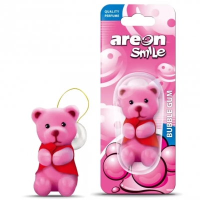 AREON Smile Toy illatosító Bubble Gum - maci