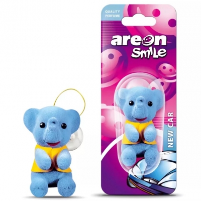 AREON Smile Toy illatosító New Car - elefánt