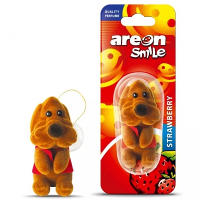 AREON Smile Toy illatosító Strawberry - kutya