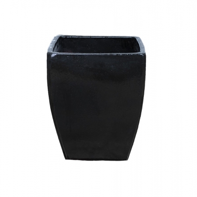 Kültéri kerámia virágkaspó AZALEA/BLACK 44,5*60 CM