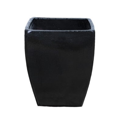 Kültéri kerámia virágkaspó AZALEA/BLACK 55*70 CM