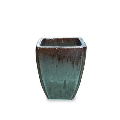 Kültéri kerámia virágkaspó AZALEA/RAIN GREEN 34*46 CM