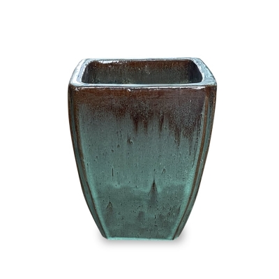 Kültéri kerámia virágkaspó AZALEA/RAIN GREEN 44,5*60 CM