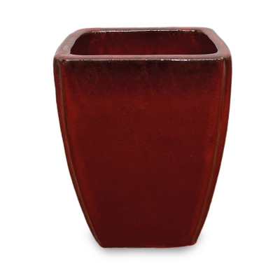 Kültéri kerámia virágkaspó AZALEA/RED BLACK 55*70 CM