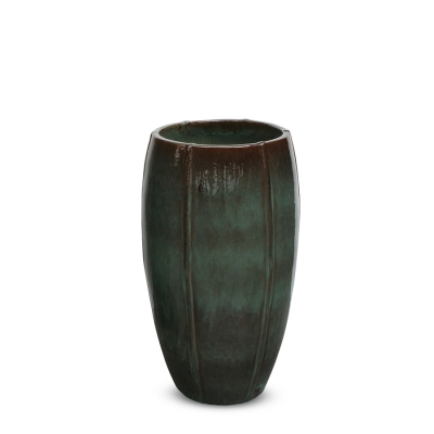 Kültéri kerámia virágkaspó HORTENZIA/RAIN GREEN 44*77 cm