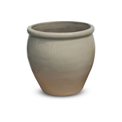 Kültéri kerámia virágkaspó PALMA/CREAM 65*65 cm