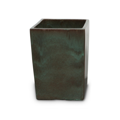 Kültéri kerámia virágkaspó YUCCA/RAIN GREEN 43*60 cm