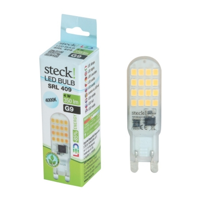 LED fényforrás, 4W, G9, 4000K